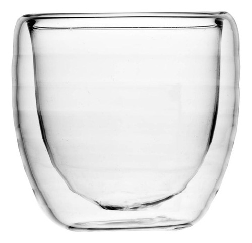 2 Copos De Café Wolff Gomos De Vidro Borossilicato 80ml