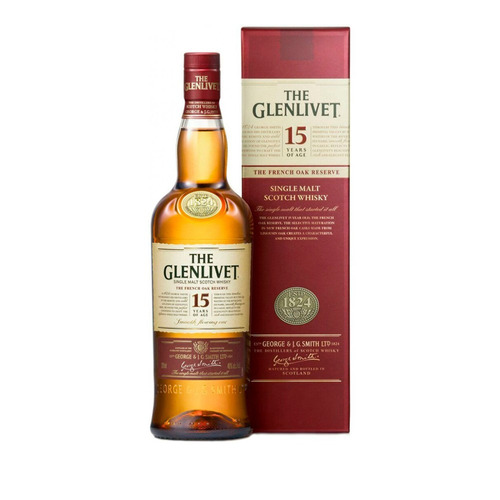 Whisky The Glenlivet 15 Anos 750ml - Envio Imediato-