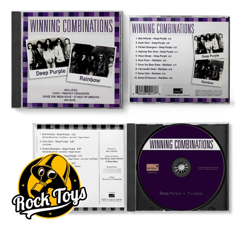 Deep Purple & Rainbow - Combinations 2003 Cd Vers. Usa (Reacondicionado)