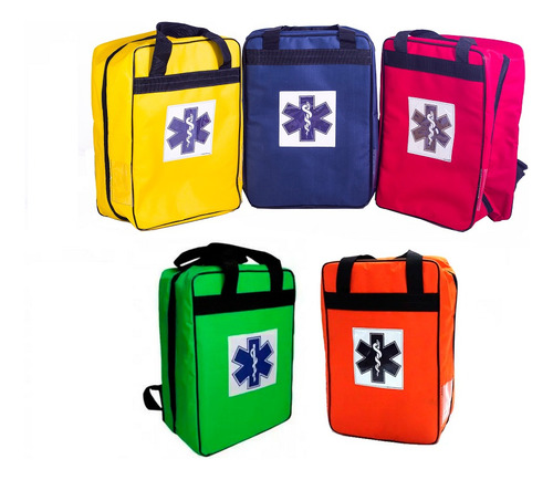 5 X Bolsas Resgate - 192 Aph Cor Vermelho Desenho Do Tecido Cruz Da Vida