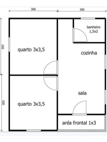 Casa De 2 Dormitórios 42m2 + Frete