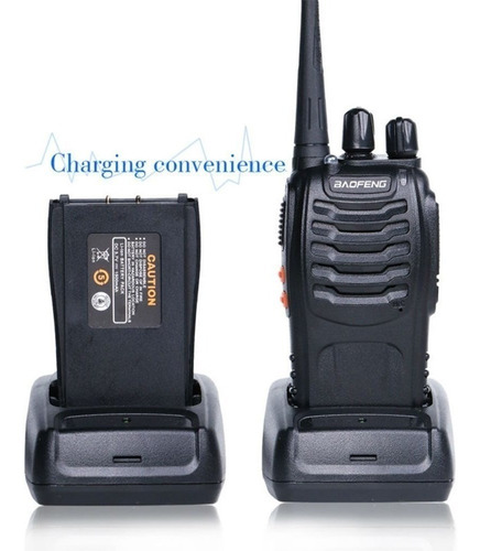 Imagen 5 de 10 de Set De 6 Radios Baofeng Bf-888s Walkie Talkie Inmediato