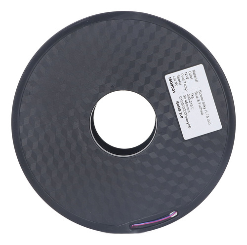 Filamento De Seda Pla, 1,75 Mm, Azul, Morado Y Rojo, Doble C