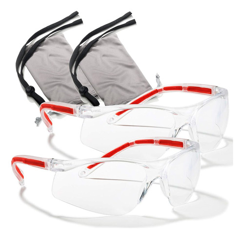 Gafas De Seguridad Transparentes Para La Protección De Los O