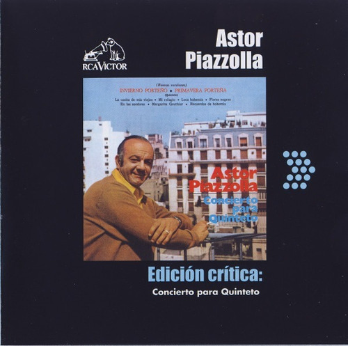 Astor Piazzolla Concierto Para Quinteto Cd Nuevo Ed Cri