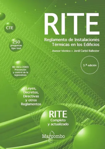 comprar Reglamento De Instalaciones Térmicas En Los Edificios