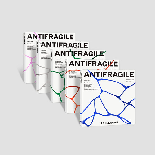 Cd:antifragile - Portada Aleatoria - Versión Compacta - Incl
