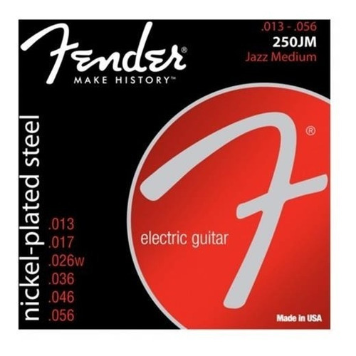 Encordado Fender Guitarra Eléctrica 250jm 13- 56