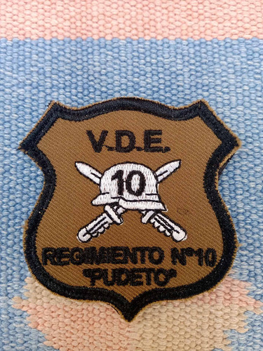 Parche,regimiento 10 V Div.ejto.