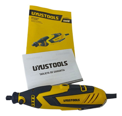 Imagen 7 de 10 de Moto Tool Electrico Profesional Kit 41 Pc Dmr041 Uyustools