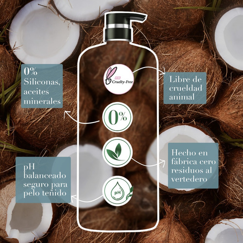 Shampoo Herbal Essences Agua De Coco 600 Ml