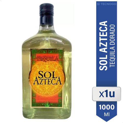 Tequila Sol Azteca Dorado 1lt 01almacen