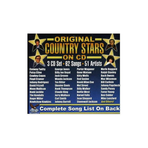 Original Country Stars On Cd / Various Usa Import Cd X 3