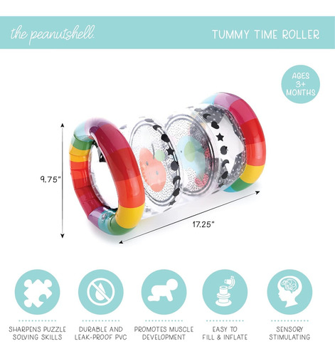 The Peanutshell Tummy Time Roller | Juguete Sensorial Y De D