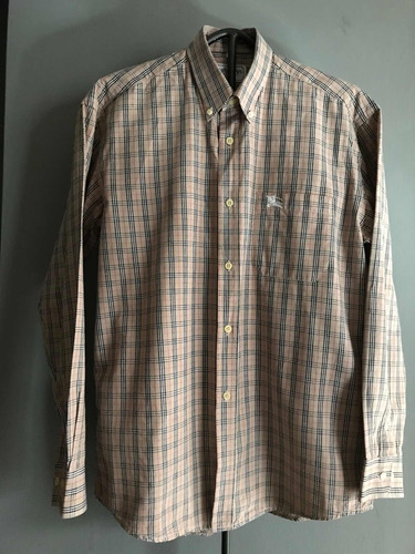 Camisa Para Caballero Vintage Burberrys Original Talla M !!