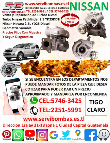 Turbos Nissan Terrano 3.0 Zd30 Patrol , Mistral Zd30 3.0