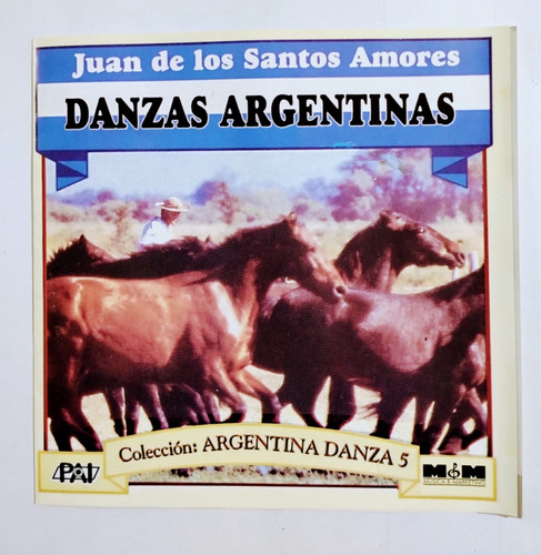 Danzas Argentinas Cd Nuevo Juan De Los Santos Amores Vol.5