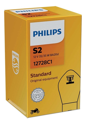 Lampara Philips S2 Standard Delantera 35/35w 12v