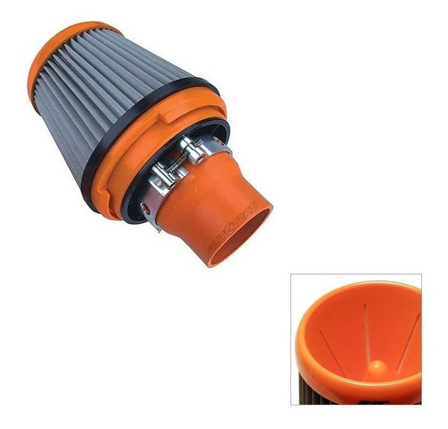 Filtro Aire Alto Flujo Con Adaptador Reductor Cople 3 A 2.5