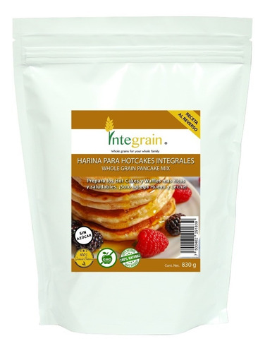 Harina Preparada Para Hot Cakes Y Waffles 830g Sin Azucar Se