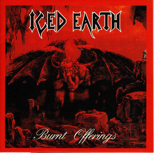 O Iced Earth Cd Burnt Offerings Japon 1995 Ricewithduck