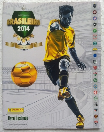 Albuns Campeonato Brasileiro De 2014! Vazios! R$ 20,00 Cada!