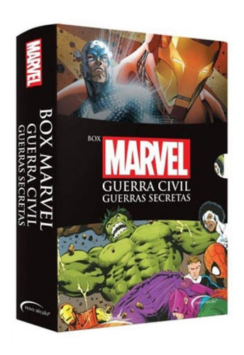 Guerra Civil E Guerras Secretas - Box Marvel - 2 Volumes