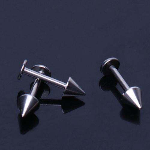 3 X 10 Piezas De Plata De Material Acero Inoxidable Labret