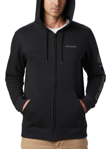 Fleece M Columbia Logo Fleece Fz Para Hombre 1889161-xp9