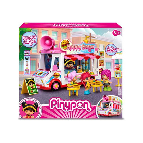 Pinypon Happy Burger Truck Hamburguesas + Fig Sharif Express