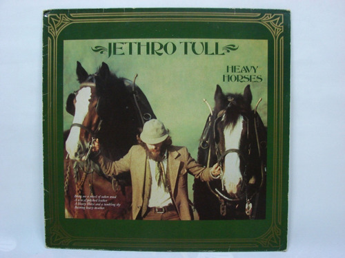 Vinilo Jethro Tull Heavy Horses 1980 Alemania Ed. C/1