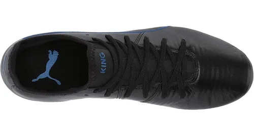 Zapatos Soccer Puma King Pro Piel Canguro Original Negro Azu