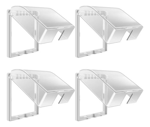 4 Piezas, Caja, Interruptor, Tapa De Enchufe, Tapa De Enchuf