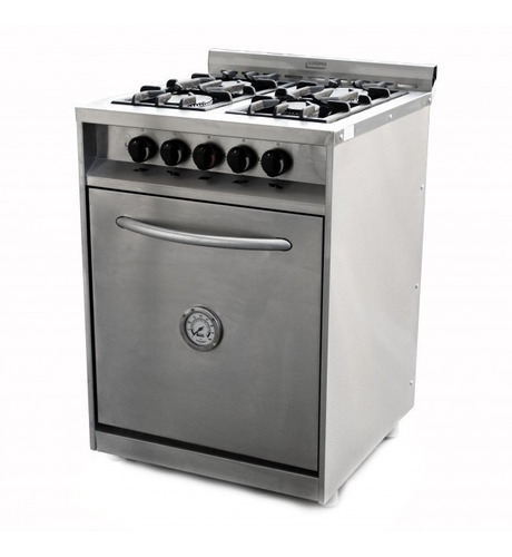 Cocina 55cm Horno 5 Moldes 4 Hornallas Luqma