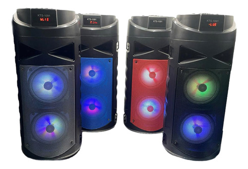 Caixa De Som Amplificada Bluetooth Bivolt 4x2 Kts-1091