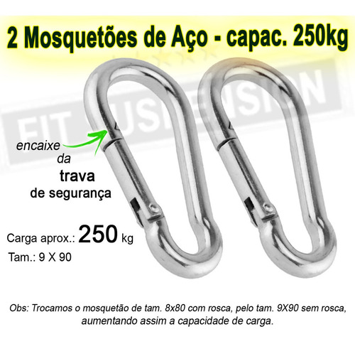 Imagem 3 de 7 de Kit Corda Puxador Triângulo + Tríceps Profissional Bem Forte