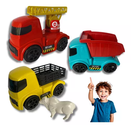 Caminhão Bombeiro Brinquedo Infantil Zuca Toys - Compre Agora - Feira da  Madrugada SP