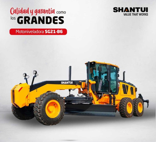 Motoniveladora Shantui Sg21