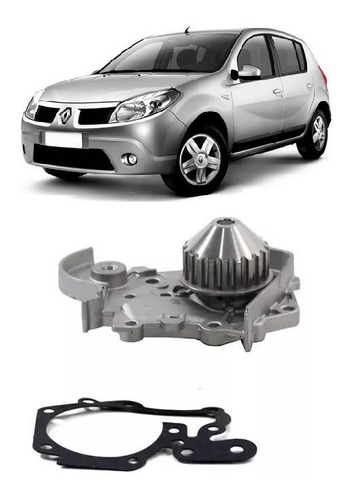 Bomba D'agua Clio / Sandero / Megane / Logan / Scenic 1.6 8v