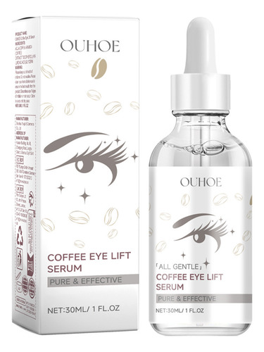 Cafeína Firma Olheiras E Remove Bolsas Oculares 30 Ml