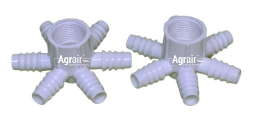 Conector Estrella Para Elaborar Parrillas Difusoras - Trébol