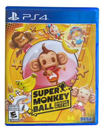 Videojuego Usado Super Monkey Ball: Banana Blitz Hd Para Ps4