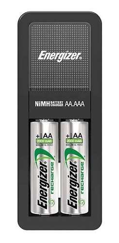 Imagen 3 de 6 de Cargador Mini Energizer + 4 Pilas Aa Recargables