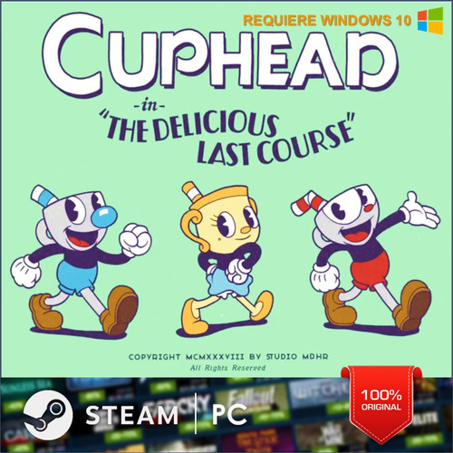 Cuphead + The Delicious Last Course | Original Pc | Steam