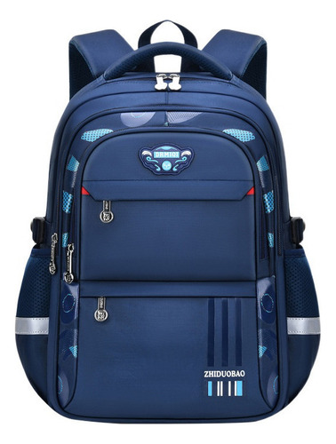 Reloj Tipo Mochila Para Lápices Para Niño De Secundaria Color Large Royal Blue