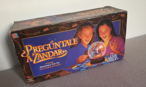 Pregúntale A Zandar. Juguete Vintage! Buen Estado! Con Caja