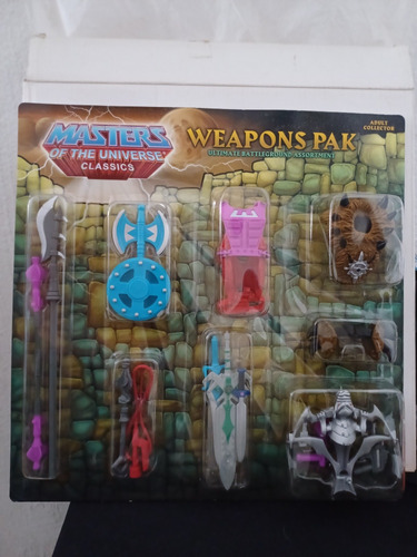 Weapons Pack Masters Of The Universe Classics Mattel Mailbox