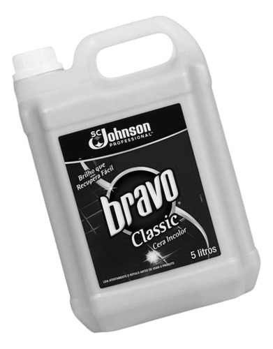 Cera Liquida Incolor 5000ml Classic Profissional Carnaúba
