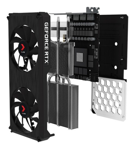 Imagen 10 de 10 de Placa De Video Pny Xlr8 Rtx 3060 12g Revel Epic-x Rgb Nvidia