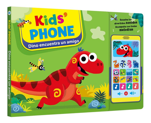 Libro Kids Phone Smartphone Dino Encuentra A Un Amigo. Lexus